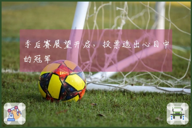 季后赛展望开启，投票选出心目中的冠军